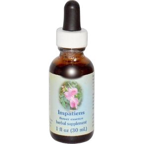 Flower Essence Services Healing Herbs Impatiens Dropper, 1 Ounce in Kuwait