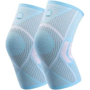 Wheel Speed Sensor 2Pcs Compression Knee Support Sleeve Elastic Breathable Pads Brace Springs Gym Sports ABS Wheel Speed Sensor Front(H,10) in Saudi Arabia
