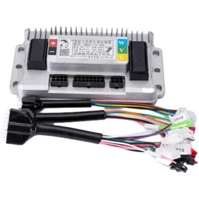 Generic Btkigl 40A 48V/60V/72V/96V Electric Vehicle Intelligent Controller 500W/1000W/1200W/1500W Three-mode Sine Wave Brushless Motor Controller (48V-72V40A500W-1200W) in Kuwait