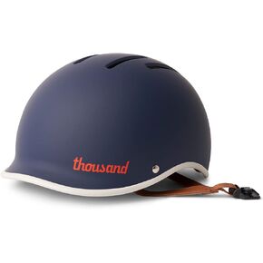Thousand Heritage 2.0 Adult Bike Helmet; The Original Low Profile Retro Commuter Cycling Helmet Safety Certified for Bicycle Skateboard Skating Roller Skates; for Men & Women (Thousand Navy, L) in Kuwait