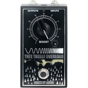الموت عن طريق الصوت Thee Treble Overload - دواسة تأثيرات الجيتار المعززة بثلاثة أضعاف in Kuwait