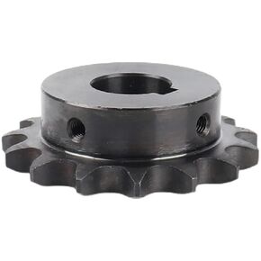 04C Chain Gear 45# Steel 30/36/40Teeth 10-20mm Keyway Bore Sprocket Wheel 1Pcs(18mm Keyway6x2.8mm,36 Teeth) in Kuwait