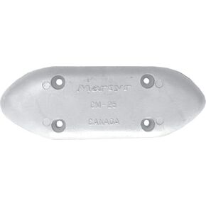 Martyr CMM25, Pleasurecraft M-25 Small Streamlined Bolt-on hull anode, Zinc Alloy in Kuwait