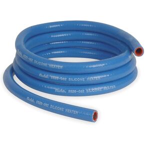 صندوق فليكس فاب خرطوم 1/4 بوصة × 50 قدم طويل من السيليكون الأزرق عالي الحرارة in Kuwait