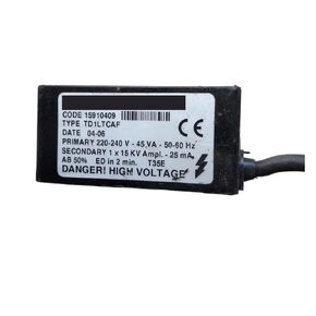 محول الإشعال TD1LTCAF 15910409 1 * 15KV حزمة الجهد العالي لحزمة ملف الإشعال الموقد الجهد العالي in Kuwait