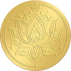 CRASPIRE 100PCS SEALS GOLD RIPSITATE SEALS - يمكنك إحداث اختلاف شهادة الذهب المنتقز 2 "ملصقات مقسمة ذاتية مستديرة للدعوات ، والتخرج ، والمخطط الأحادي. in Kuwait
