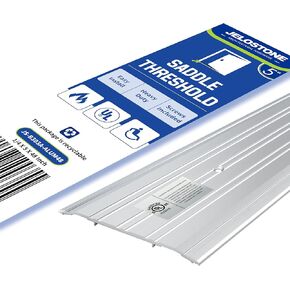 5 بوصة عرض × 1/4 بوصة ارتفاع × 36 بوصة طول - عتبة باب من الألومنيوم التجاري (ألومنيوم مطحنة) - سرج الباب - حاجز يمكن الوصول إليه من ADA - مقاوم للحريق - عتبات أبواب للأبواب الخارجية، B303A in Kuwait