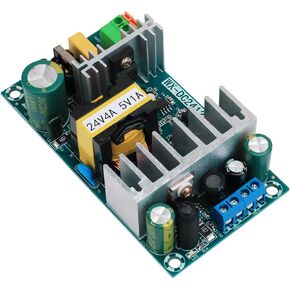 AC to DC Isolated Power Supply Module 120W, Dual Output DC 24V 4A & 5V 1A, Wide Input AC 90–256V 50-60Hz, Industrial Grade Power Supply for Electronic Equipment, Solar PV Systems in Kuwait