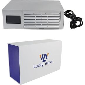 New Lucky Miner LV08 Pro 7TH/s 150W BTC Miner SHA256 Algorithm Crypto Miner Home and Office Mining, Solo/P2P Mining, Support 42+ Coins (BTC, BCH, BSV), in Stock in Kuwait