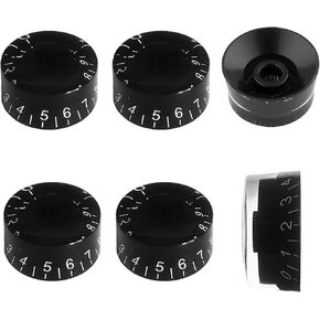 6 قطع من مقابض الجيتار الكهربائي 24 مقبضًا لحجم الجيتار الرفيع، مقبض التحكم في درجة الصوت وسرعة الصوت لأجزاء طراز Les Paul in Kuwait