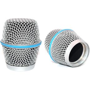 2 قطعة استبدال ميكروفون الكرة رئيس شبكة مصبغة ل SHURE Beta87 Beta87A Beta87C SM86 SM87 SM87A ميكروفون سلكي/لاسلكي in Kuwait