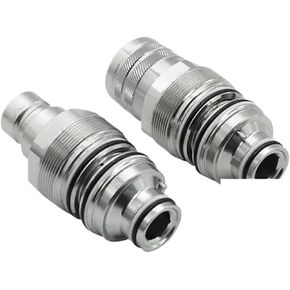 6680018 6679837 Hydraulic Flat Face Quick Coupler Hydraulic Conversion Heads For Skid Steer in Kuwait