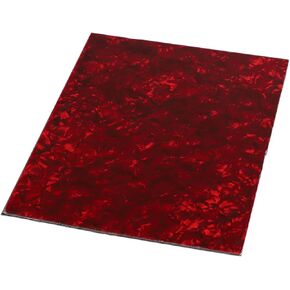 Electric Bass Guitar Pickguard, Backplate with Spring Pad and Felt Pad, Red Pearl in Kuwait