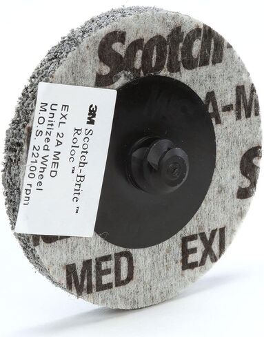 3MTM Scotch-BriteTM RolocTMEXL Unitized Wheel TR 2", 2A MED, NH Aluminum Oxide - Lot of 15 in Saudi Arabia
