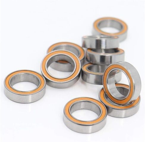6700RS 6700-2RS تحمل ABEC-3 محامل كروية رقيقة القسم مع برتقالي مختوم A-1510DD 61700 RS 6700 2RS 10x15x4 مم in Kuwait