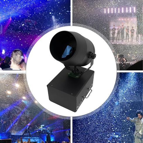 2000W Snow Machine, Large Snow Shaker, Manual and Remote Control + Spray Distance: 5-8 Meters, Suitable for Christmas Party Stage in Saudi Arabia