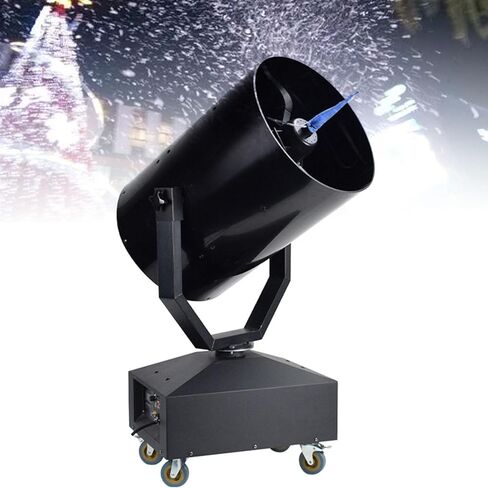 3000W Large Snow Machine, 120° Swing Snow Machine, Remote Control Snow Machine, Suitable for Christmas Party Stage in Saudi Arabia