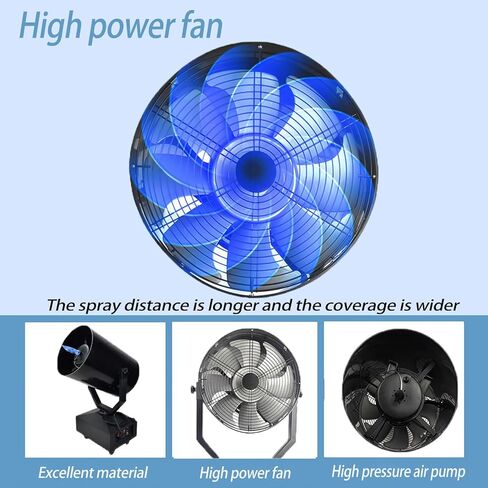 3000W Large Snow Machine, 120° Swing Snow Machine, Remote Control Snow Machine, Suitable for Christmas Party Stage in Saudi Arabia