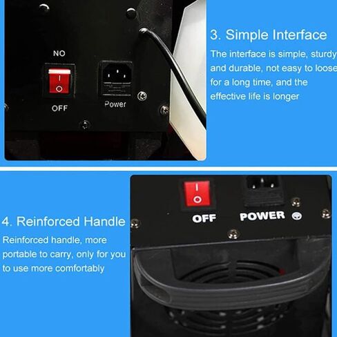 ماكينة ثلج خارجية بقدرة 1500 وات تجارية مع جهاز تحكم عن بعد لعيد الميلاد وحفلات الزفاف والحفلات وتأثيرات المسرح والهالوين ومراحل الدي جي in Kuwait