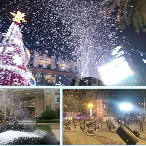 ماكينة ثلج 2000 وات، ماكينة ثلج برأس متحرك، مساحة تغطية 50 مترًا مربعًا، مناسبة لحفلات الدي جي، والكريسماس، وحفلات الزفاف in Kuwait