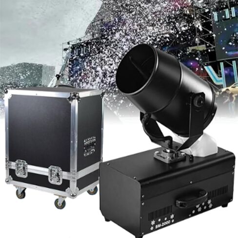 Commercial 2000W Outdoor Snow Machine, Snow Making Machine, Suitable for Weddings, Parties, Stage Effects, DJ Stages in Saudi Arabia