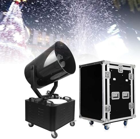 3000W Large Snow Machine, 120° Swing Snow Machine, 15m Spraying Distance, Smart Swing, Christmas Party Stage in Saudi Arabia