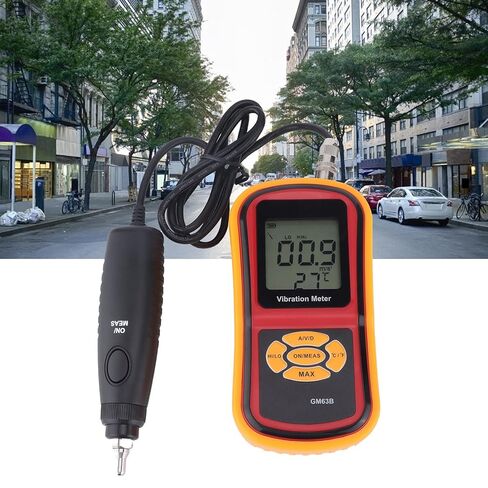 GM63B الاهتزاز متر سرعة تسريع النزوح قياس سبليت نوع المحمولة جهاز قياس الاهتزاز المحمولة in Kuwait