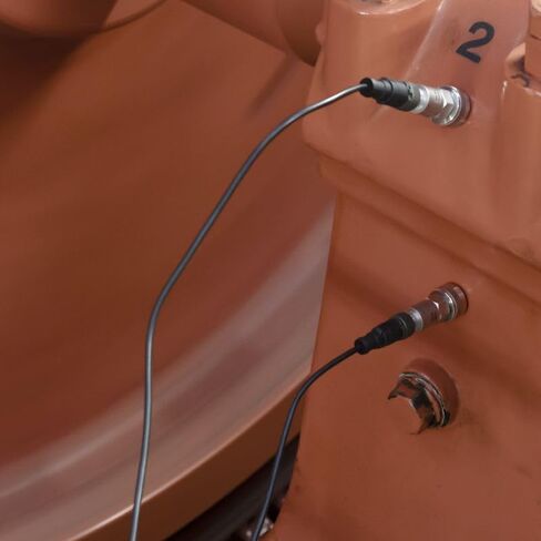 أدوات PCE، مقياس الاهتزاز المحمول PCE-VM 400B لمراقبة الآلات، يقيس التسارع والسرعة والإزاحة، ويتميز بتحليل RMS/الذروة وتسجيل البيانات in Kuwait