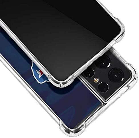 Skinit Clear Phone Case Compatible with Galaxy S21 Ultra 5G - Officially Licensed NFL Buffalo Bills Design in Saudi Arabia