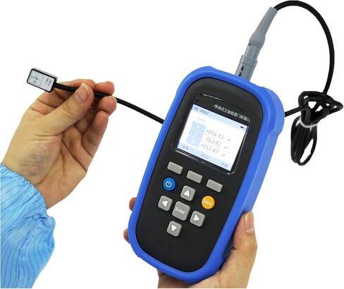 3-Axis Fluxgate Magnetometer Surface Weak Magnetic Field Tester Triaxial Fluxgate Magnetometer With Class 2 Range 0~1000μT Resolution 100nT Measure XYZ Components,Vector Composite Values USB Interface in Saudi Arabia
