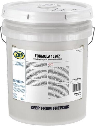 Zep Formula 15282 مُنظف مُعاد تدويره للألمنيوم والمعادن الحديدية - سطل 35 رطل - 534837 - للاستخدام في مكان العمل والصناعي فقط in Kuwait