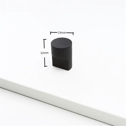 Solid Cabine Zinc Alloy Furniture Handles Drawer Kitchen Door Hardware 1Pcs(RZ007-Black) in Saudi Arabia