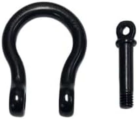 الولايات المتحدة الفولاذ المقاوم للصدأ الأسود الفولاذ المقاوم للصدأ 316 مزورة القوس القيد 1/4 "(6mm) الصف البحرية in Kuwait