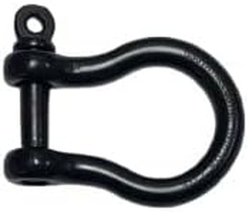 الولايات المتحدة الفولاذ المقاوم للصدأ الأسود الفولاذ المقاوم للصدأ 316 مزورة القوس القيد 1/4 "(6mm) الصف البحرية in Kuwait