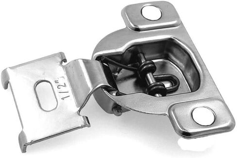 Replacement for 20 Pcs (10 Pairs) - 1/2" Overlay Face Frame Concealed Cabinet Door Hinges OEM in Kuwait