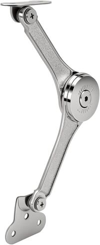 6 Pack Soft Close Lid Hinges, Lid Support Hinge with Hex Wrench Folding Lids Stay Hinge Safe Hinges for Cabinet, Wardrobe,Wooden Box in Saudi Arabia