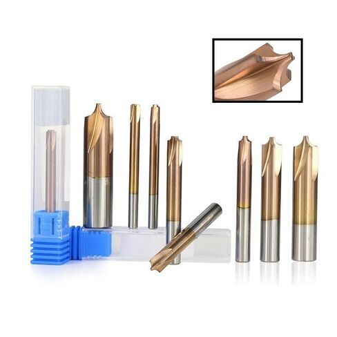 1pcs Corner Rounding End Mill R0.5-R5.0 Corner Rounding Chamfer End Mill Carbide End Milling Cutter CNC Router Bit(R0.5xD4x50L) in Saudi Arabia