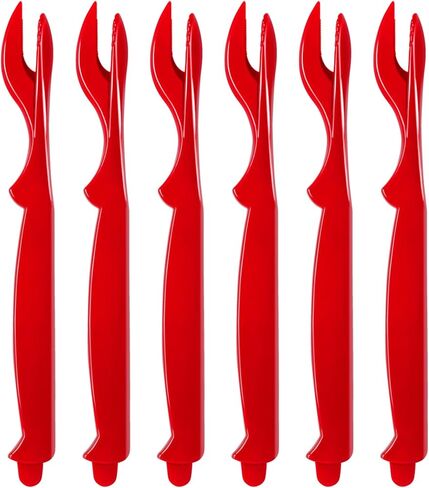 6Pcs Crab Legs Crackers - Crackers Picks Tools Set for Lobster, Crab, Crawfish, Prawns, Shrimp, Easy Opener Shellfish picks knife, Seafood Tools in Saudi Arabia