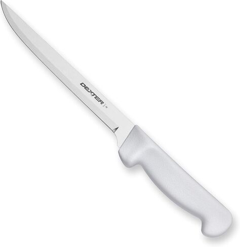 Dexter-Russell 7" Narrow Fillet Knife – P94812, High-Carbon Stainless Steel Blade, Slip-Resistant Polypropylene Handle, Ideal for Precise Fish and Meat Filleting in Saudi Arabia