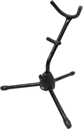Amosfun Foldable Tenor Saxophone Stand Tripod Bracket Removable Sax Holder Desktop Display Rack for Alto and Tenor Sax Accessories in Saudi Arabia