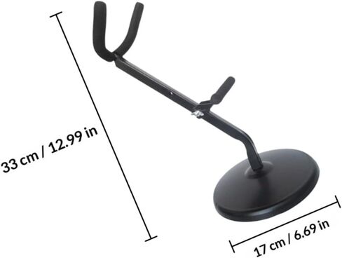 UKCOCO Alto Saxophone Stand Non-skid Iron Sax Bracket with Base Holder for Alto Sax Display and Storage, Portable Saxophone Rack Suitable for Musical Instruments in Saudi Arabia