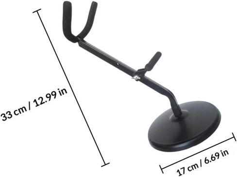 ULTECHNOVO Alto Saxophone Stand Foldable Iron Sax Rack with Non-slip Base, Creative Saxophone Display Holder for Alto Sax Storage and Desktop Use in Saudi Arabia