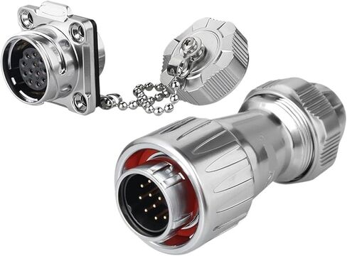 DZ-20 aviation with four holes for partition, 3-core high and low temperature resistant metal cover, 2-12-core solar car connector(5 core) in Saudi Arabia