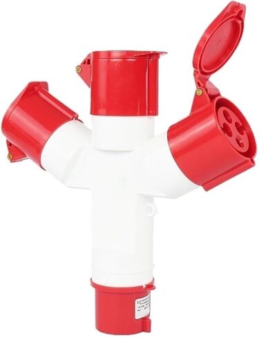 Waterproof industrial aviation and socket one in three out 3/4/5 core 16A32A non-explosion-proof three-phase power(3 core 32A) in Kuwait