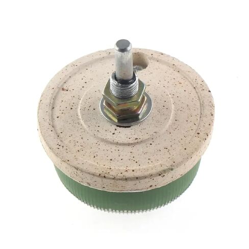 BC1 50 واط مقاومة متغيرة دوارة عالية الطاقة، مقاوم قرص جرح الأسلاك، تعديل انزلاقي متغير، أخضر وأبيض in Kuwait