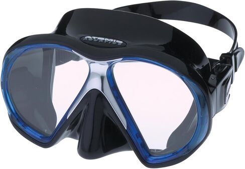 Atomic Aquatics SubFrame Mask, Medium Fit, Black/Blue in Saudi Arabia
