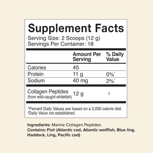 Great Lakes Wellness Sustainable Marine Collagen Peptides - Wild Caught MSC Certified - Unflavored Hydrolyzed Protein Powder - Support for Skin, Hair, Nails, Joints & Digestion - iGen Non-GMO - 8 oz in Saudi Arabia