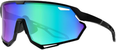 Meeloog 26g Polarized Sports Sunglasses for Men Women with 3 Lens - UV400 Sun Glasses for Running Cycling Baseball Fishing in Saudi Arabia