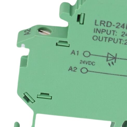 WALFRONT NO Solid State Relay Terminal Block 10A Replacement for Phoenix 2964322, Short Circuit Protection, IP20 Protection, LED Indicator in Saudi Arabia