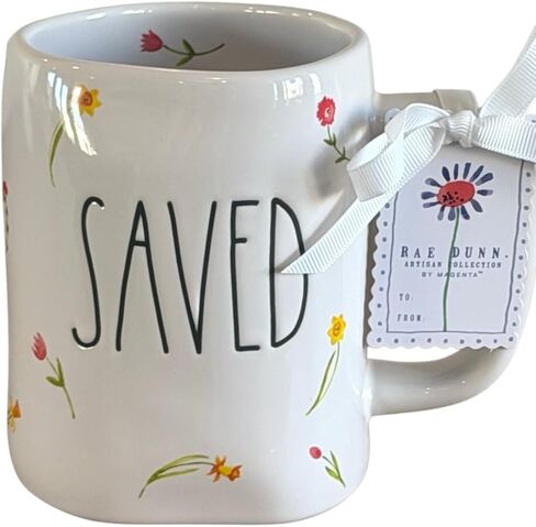 Rae Dunn inspirational/religious ceramic coffee mug. (Walk in Faith) in Kuwait